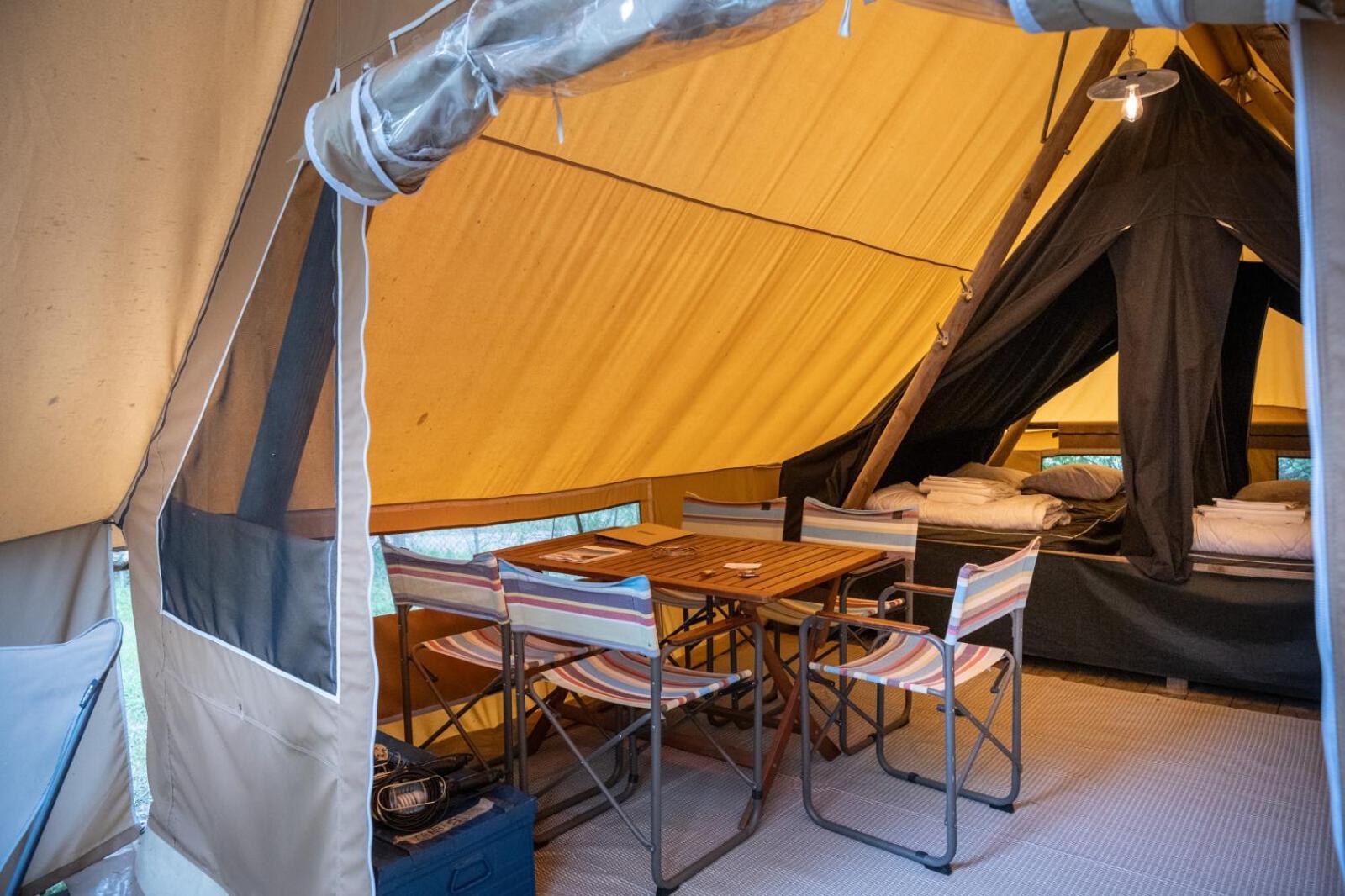 Huttopia Rambouillet Kamer foto